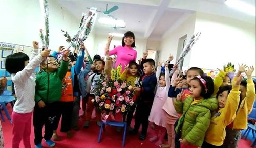  Cô giáo Đức Thị Minh Thu- một tấm gương về người tốt việc tốt của trường mầm non Ánh Sao